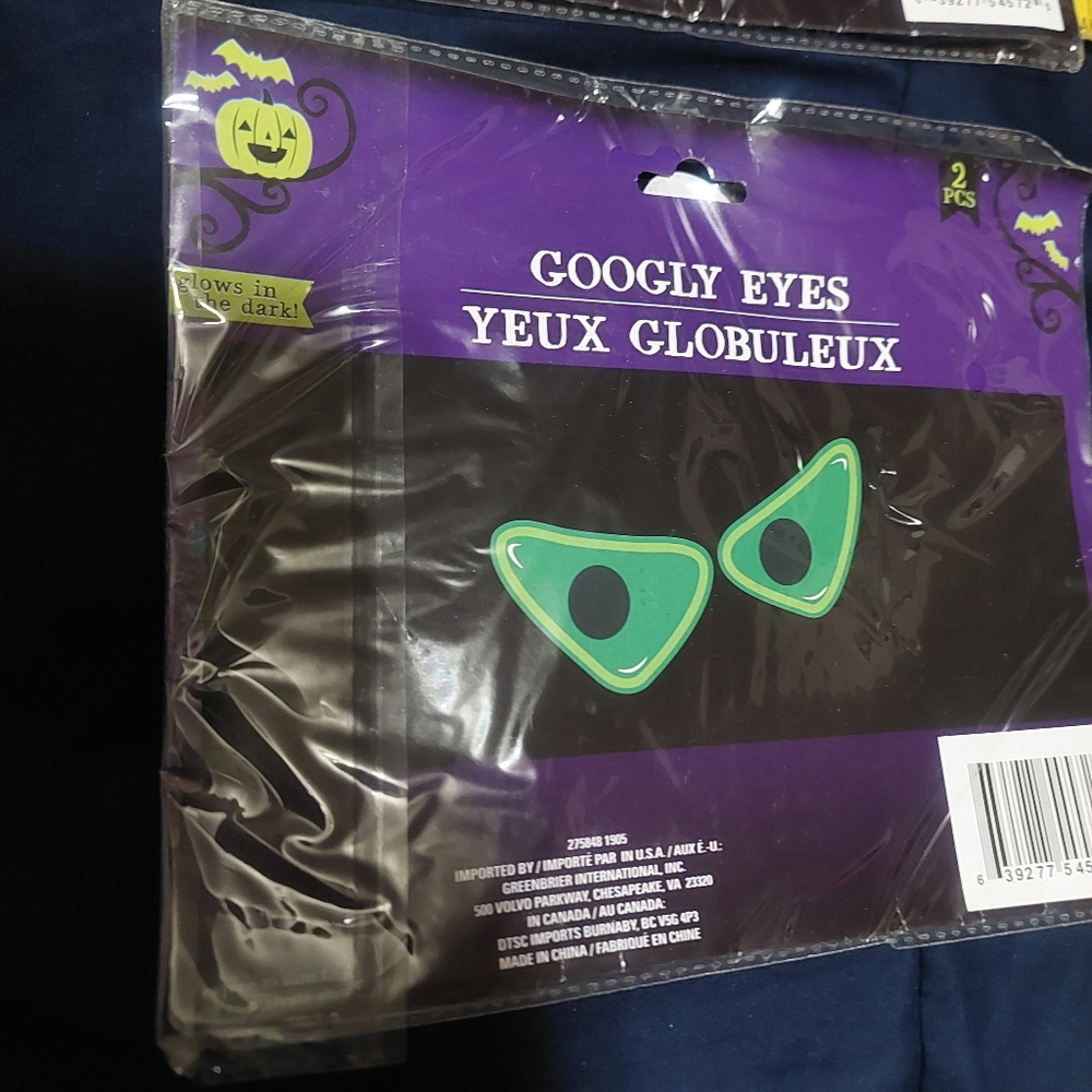Glow In The Dark Googly Eyes